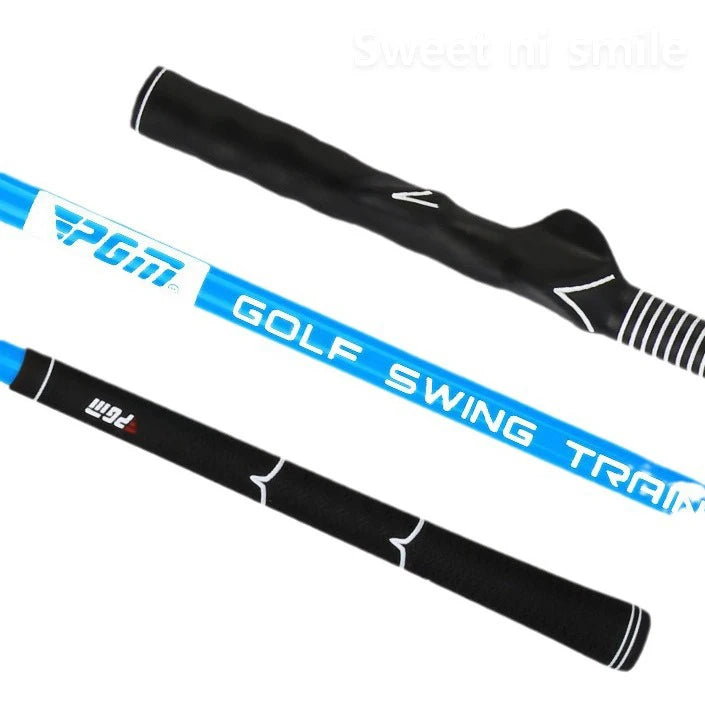 Bâton de swing de golf – détails de la poignée moulée et de la poignée lisse