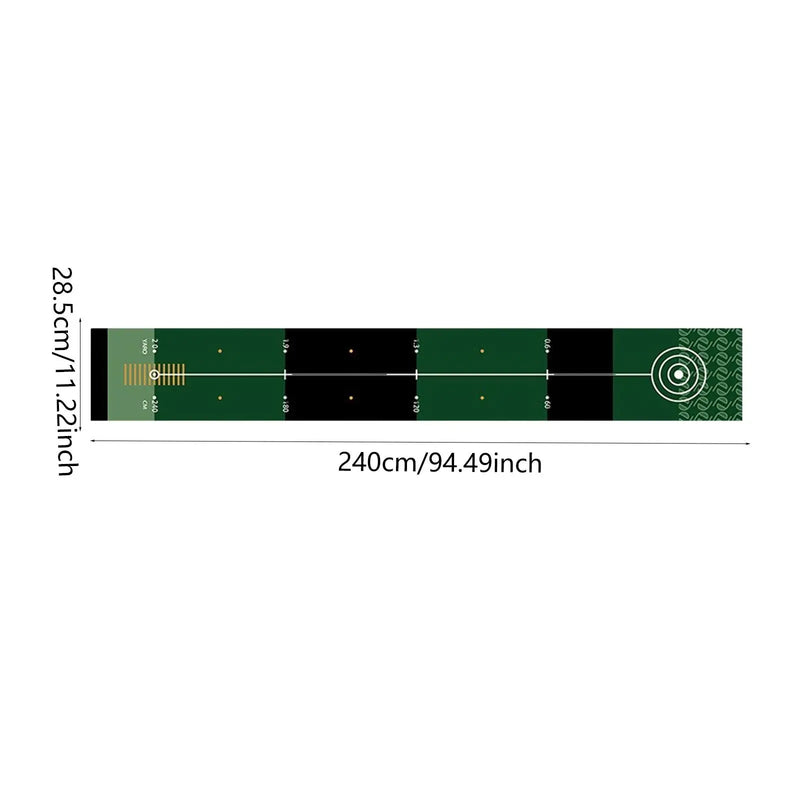 Tapis de putting golf 240 cm – vue 17