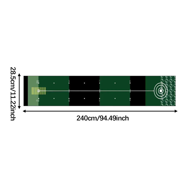 Tapis de putting golf 240 cm – vue 13