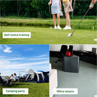 Coupelle de putting à retour automatique – usages : entraînement débutant, sortie entre amis, bureau