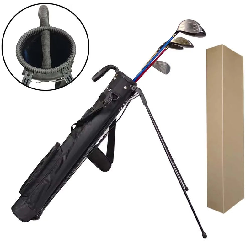 Petit sac de golf léger à pieds, étanche, 1,15 kg, pour 5 à 7 clubs