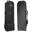 Housse de voyage golf pliable à roulettes en nylon 600D, noire