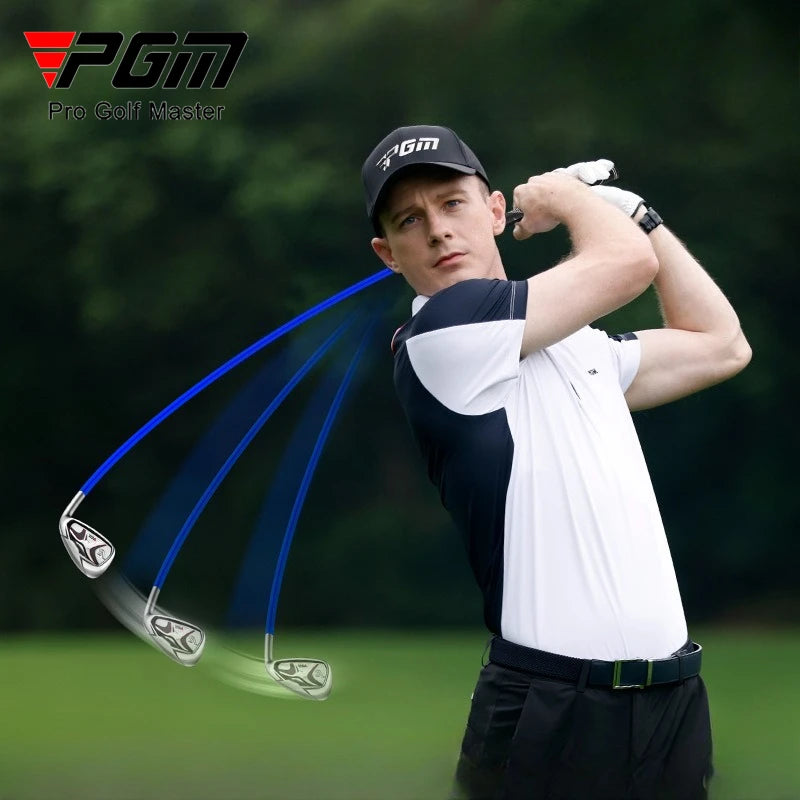 Bâton de swing de golf souple – golfeur à l'élan, tige en mouvement
