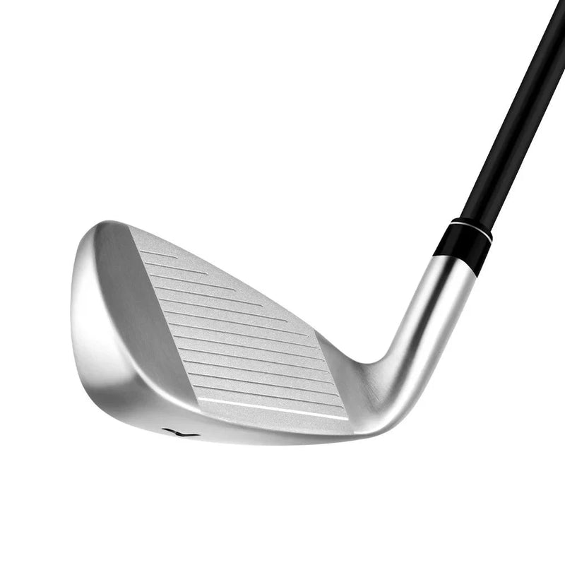 Fer de golf inox – face à rainures vue de près