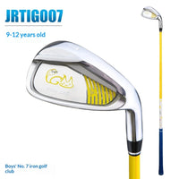Club de golf enfant fer 7 – taille 9-12 ans, jaune