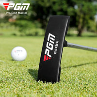 Set de golf complet homme 4 clubs – putter noir près d'une balle sur le green