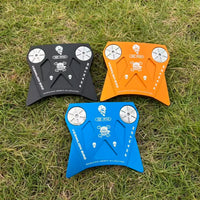 Putter maillet en aluminium à face fraisée CNC, bleu, orange ou noir