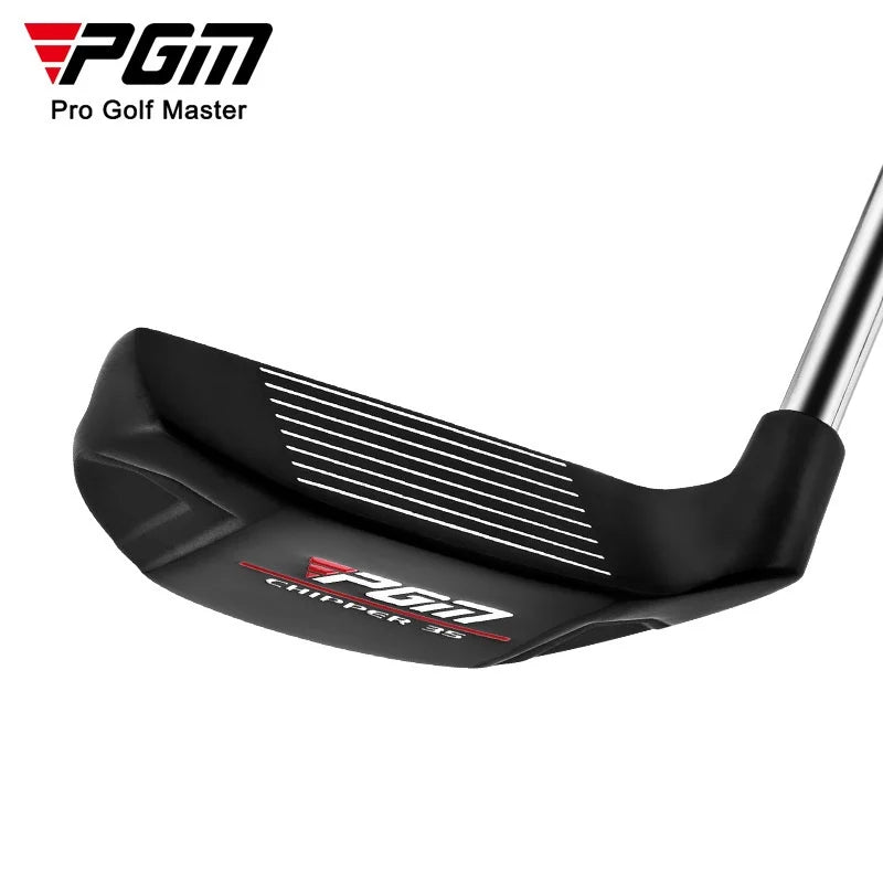 Chipper de golf – face striée et col vus de côté