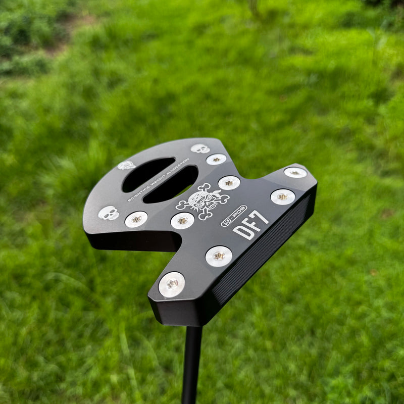 Putter maillet zéro torque à fentes ovales en aluminium CNC