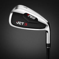 Fer de golf tolérant – tête inox vue de dos sur fond sombre