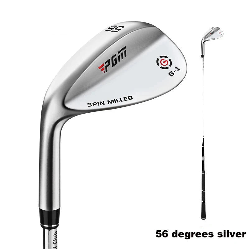 Wedge de golf gaucher – version argent de 56°