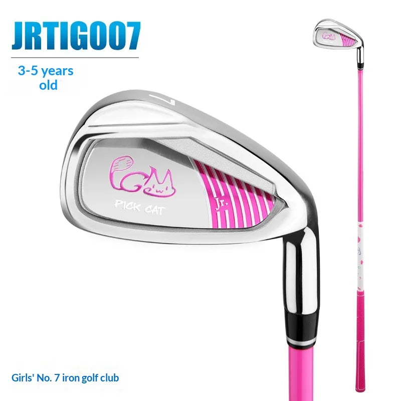 Club de golf enfant fer 7 – taille 3-5 ans, rose