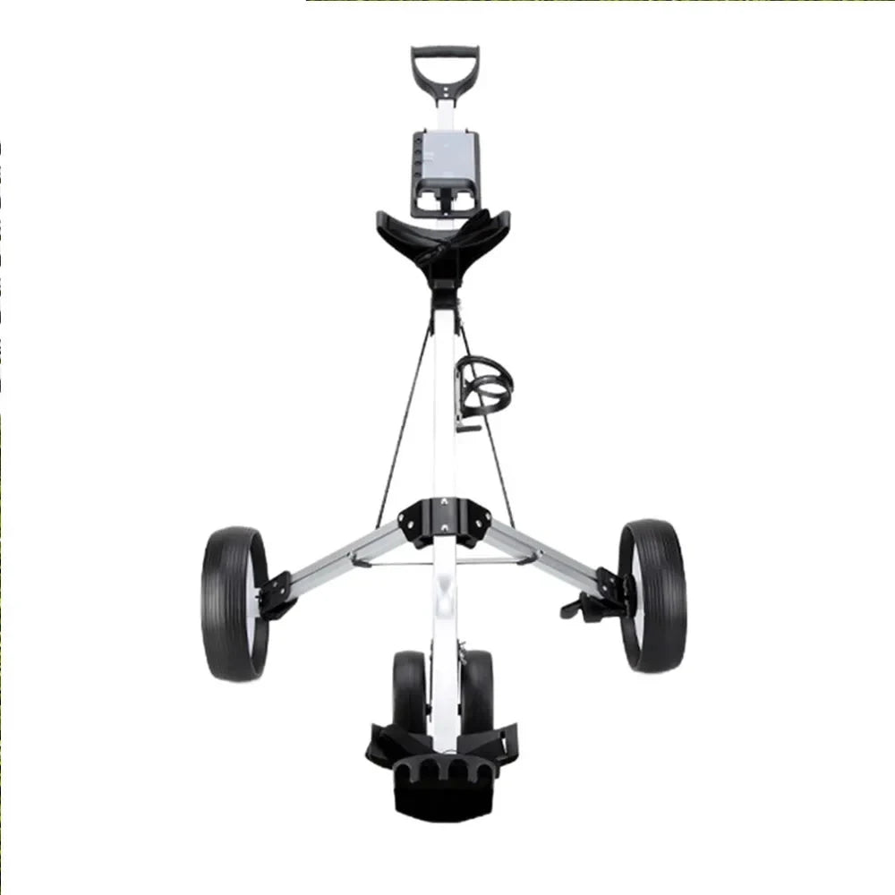 Chariot de golf push-pull aluminium 3 roues ou 4 roues porte-balles