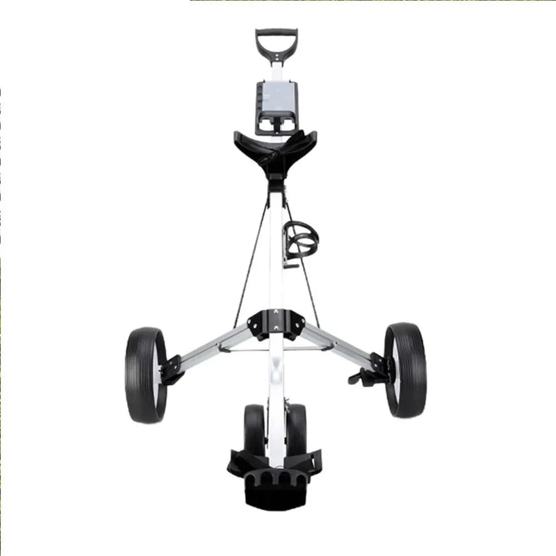Chariot de golf push-pull aluminium 3 roues ou 4 roues porte-balles