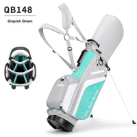 Sac de golf trépied femme ultraléger – coloris gris et turquoise