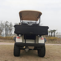 Voiturette de golf électrique de luxe – vue arrière de la benne