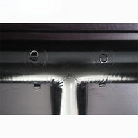 Cage de golf gonflable – détail des anneaux en D sur la structure