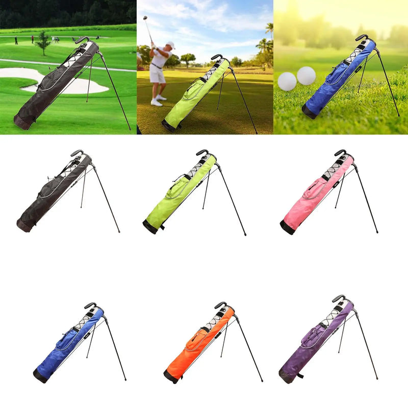 Sac de golf pencil à pieds – gamme de coloris et scènes de jeu
