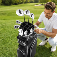 Kit de golf complet femme droitier, driver 460 cc, sac avec housse de pluie