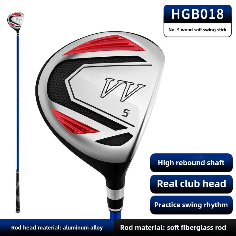 Entraîneur de swing golf – version bois n° 5
