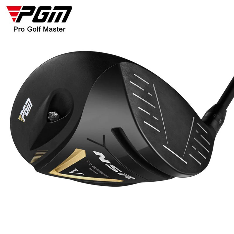 Driver de golf titane – tête vue de trois quarts sur fond blanc