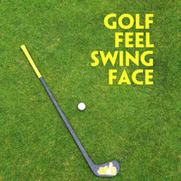 Club d'entraînement au swing de golf à tête plate, adulte et enfant