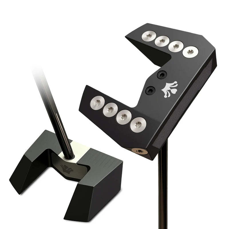 Putter maillet noir à couple nul et ligne de visée, 33 à 36 pouces