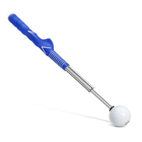 Entraîneur de swing golf télescopique – coloris bleu