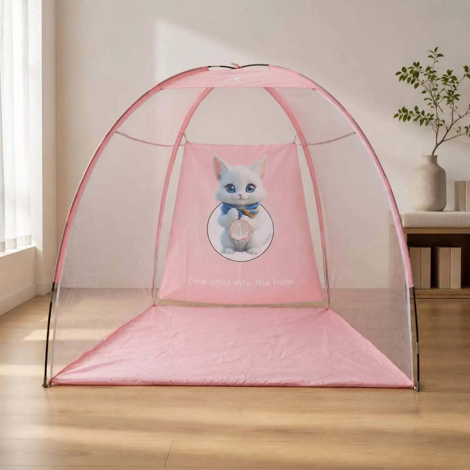 Cage de chipping golf portable en tente avec cible animale, 9 versions