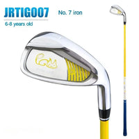 Fer 7 de golf enfant – coloris jaune pour enfant de 6 à 8 ans