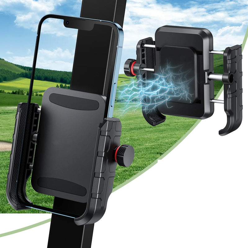 Support de téléphone magnétique pour voiturette de golf, 6 aimants