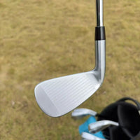 Série de fers de golf forgés – face rainurée d'un fer