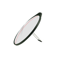 Miroir de swing de golf – vue de profil du miroir incliné sur son support