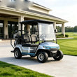 Voiturette de golf électrique 2 places batterie lithium et écran LCD