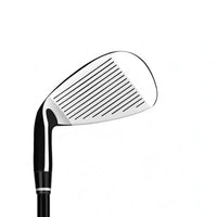 Fer 7 de golf enfant – face rainurée vue de dessus