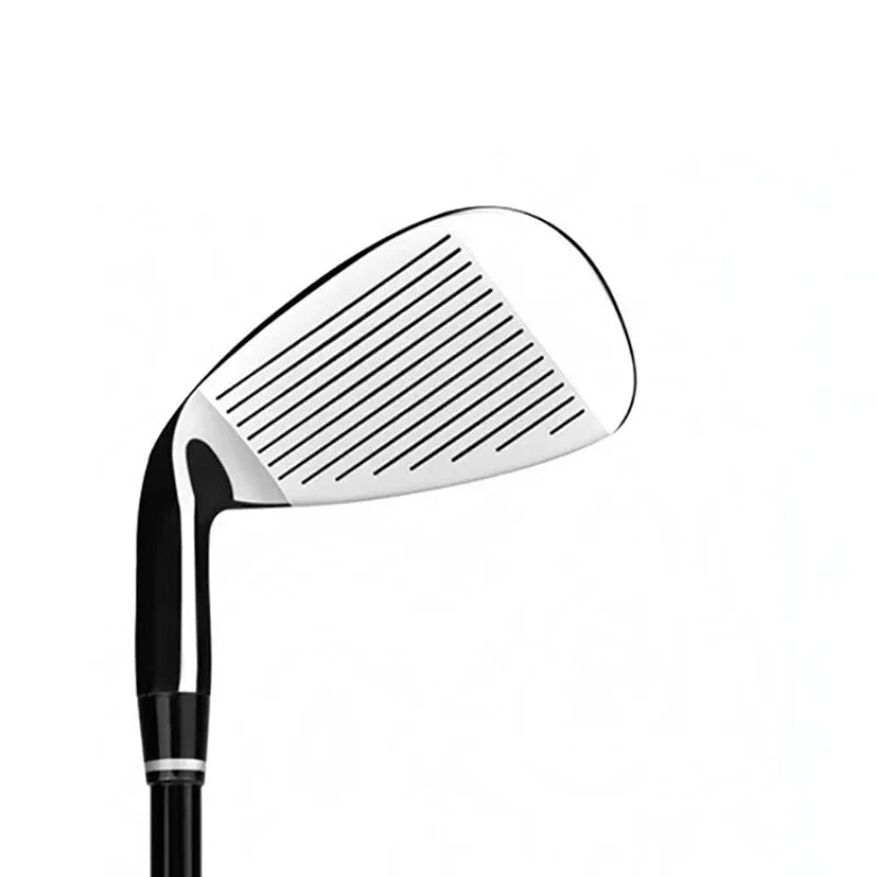 Fer 7 de golf enfant – face rainurée vue de dessus