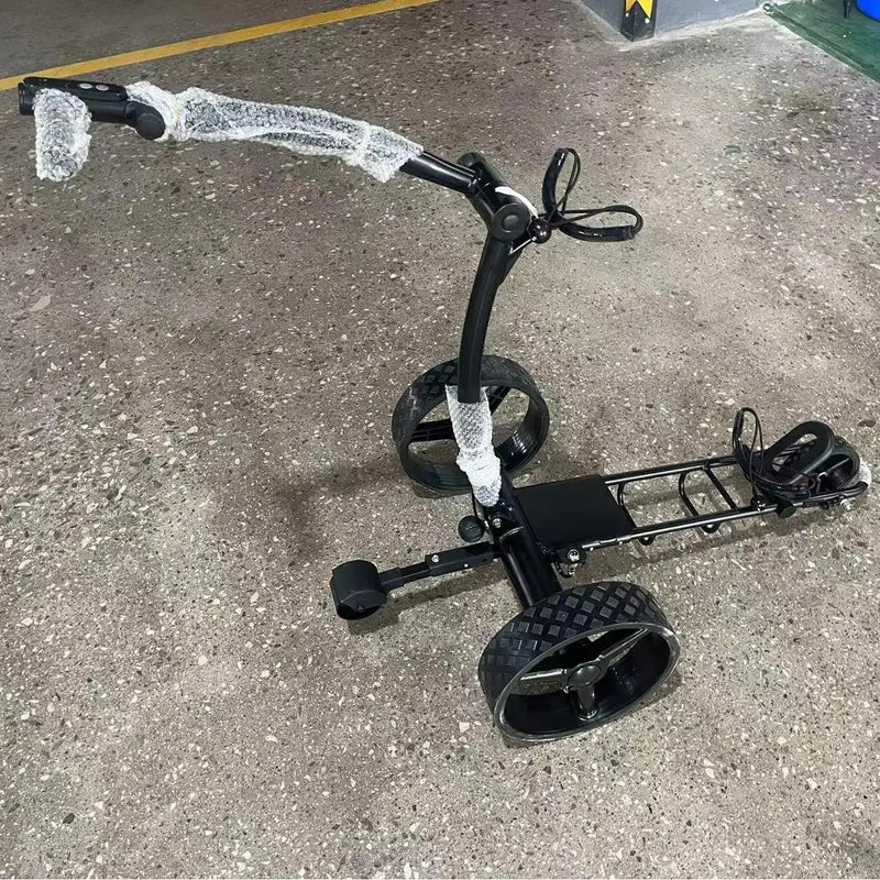 Chariot de golf électrique télécommandé – modèle noir