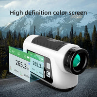 Télémètre laser de golf – écran couleur haute définition affichant la distance