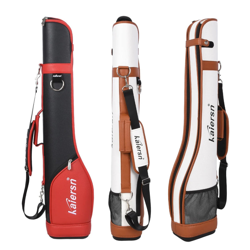 Sac de golf pencil en cuir PU microfibre imperméable, 89 cm, 1,26 kg