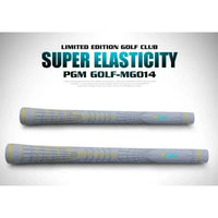 Clubs de golf droitier blanc et argent – deux grips gris texturés
