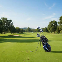 Set de golf complet 11 clubs – sac trépied sur le parcours