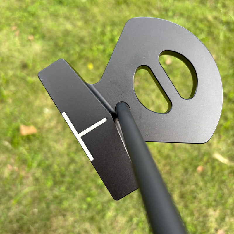 Putter maillet aluminium – repère d'alignement sur le dessus de la tête noire