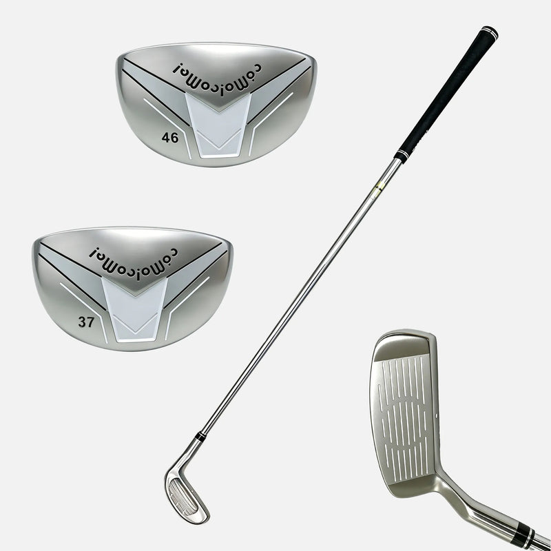 Chipper golf 35 pouces – têtes de loft 37° et 46° et club complet