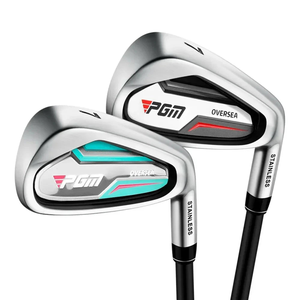 Fer de golf pour débutant homme ou femme, manche graphite ou acier