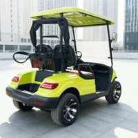 Voiturette de golf électrique 2, 4 ou 6 places avec porte-sac et housse de pluie
