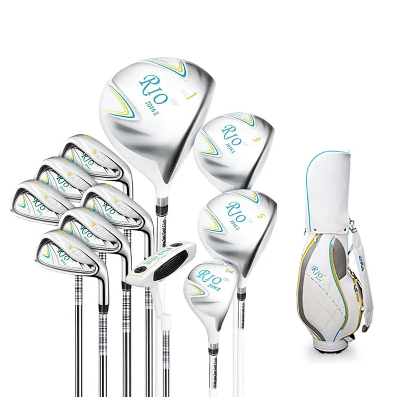 Set de golf complet femme droitier 11, 9 ou 4 clubs