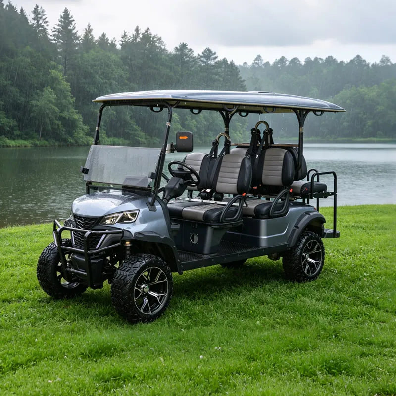 Voiturette de golf électrique lithium 48 V pour 4, 6 ou 8 passagers