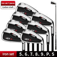 Set de golf complet homme droitier – jeu de 7 fers à manche carbone