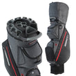 Sac de golf chariot nylon léger, capot, 14 séparateurs, 4 coloris