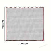 Filet de protection golf – dimensions du filet, 3 m de large sur 3 m de haut